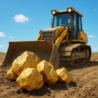 Взлом Bulldozer Master: Crush & Mine 10.1.0 + Мод Меню на Андроид